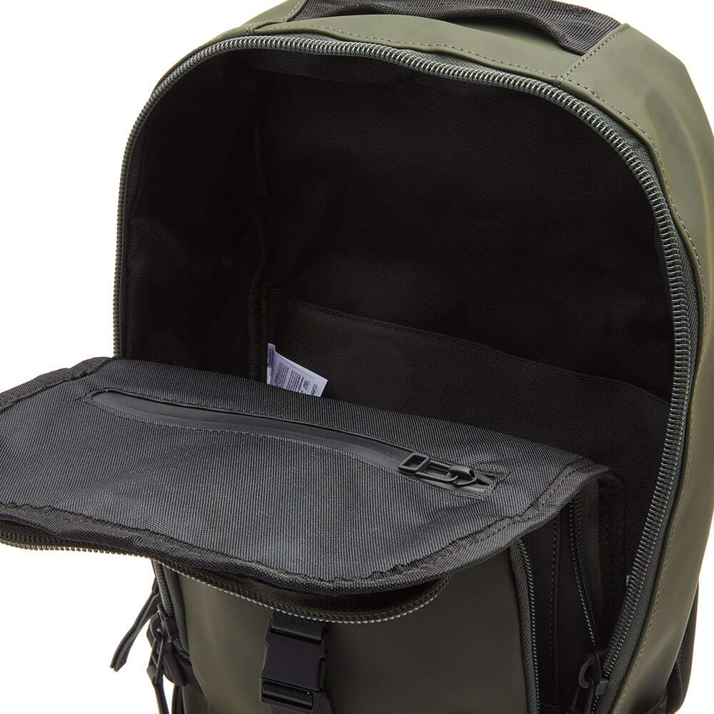 Rains Men's Trail Rucksack in Green Rains