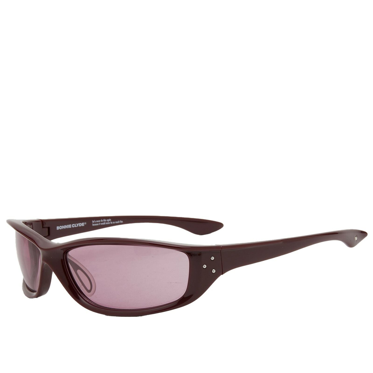 Bonnie Clyde Piccolo Sunglasses in Brown/Wine 