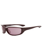 Bonnie Clyde Piccolo Sunglasses in Brown/Wine 