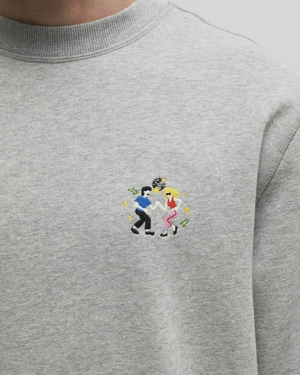 Edmmond Studios DANCING SWEATSHIRT Grey Men