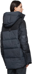 Nike Black & Grey Storm-FIT City Series Hooded Down Jacket