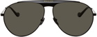 Gucci Black Aviator Sunglasses