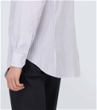 Brioni Striped cotton shirt