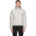 John Elliott Grey Down Carson Full-Zip Jacket