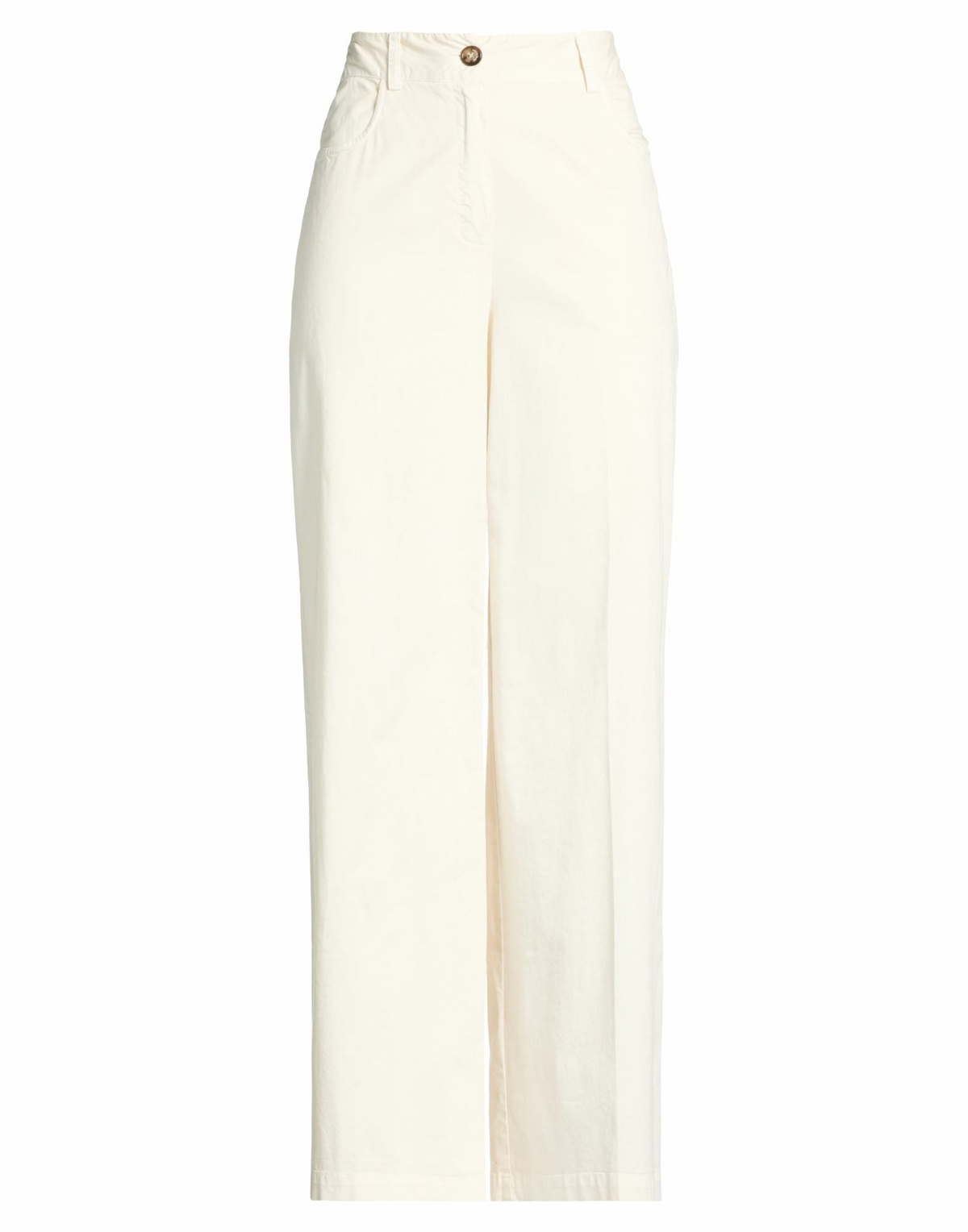 Alessia Santi Womens Pants in Off white