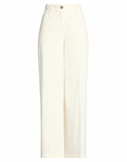 Alessia Santi Womens Pants in Off white