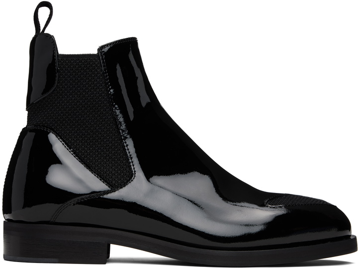 Photo: _J.L - A.L_ Black Perlin Chelsea Boots