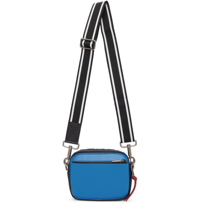 Photo: Givenchy Blue and White MC3 Crossbody Bag