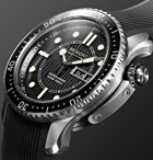 Bremont - S500 Supermarine Automatic 43mm Stainless Steel and Rubber Watch, Ref. No. S500/BK - Black