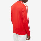 AMI Men's Track Crew Sweat in Scarlet Red