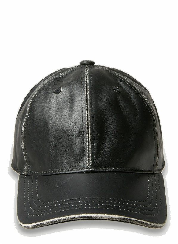 Photo: Lexi Faded Baseball Cap in Black