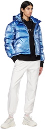 Moncler White Drawstring Lounge Pants
