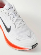 NIKE RUNNING - Vomero Plus Rubber-Trimmed Mesh Sneakers - White