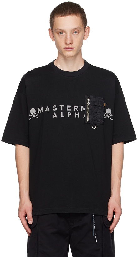 Photo: mastermind WORLD Black Alpha Industries Edition T-Shirt