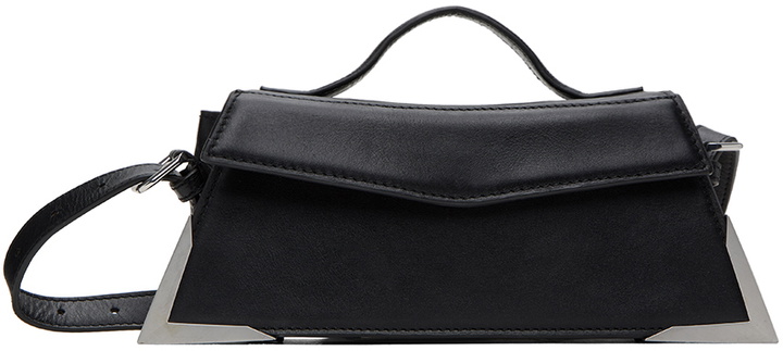 Photo: Han Kjobenhavn Black Crinkle Leather Metal Shoulder Bag