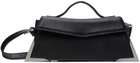 Han Kjobenhavn Black Crinkle Leather Metal Shoulder Bag