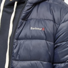 Barbour Men's Brimham Baffle Quilt Jacket in Navy