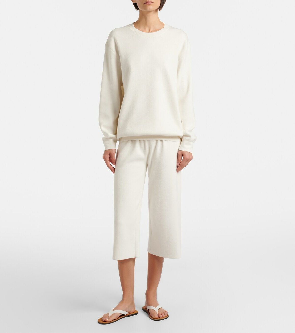 The Row Cotton and silk sweater