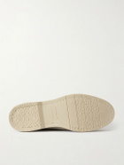 George Cleverley - Mayfair II Collapsible-Heel Suede Loafers - Brown