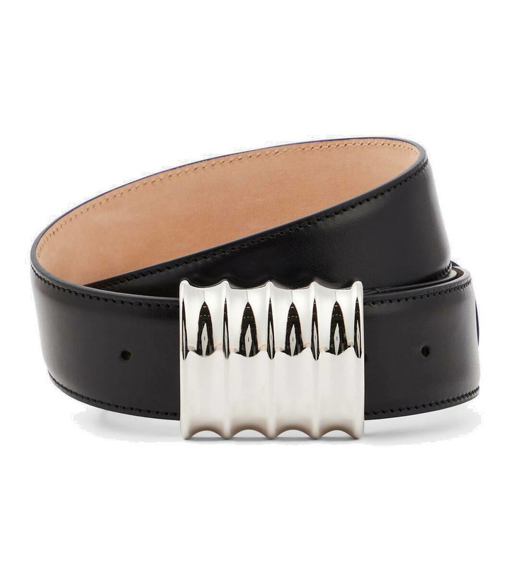 Photo: Khaite Julius Small leather belt