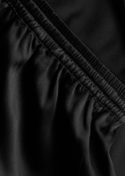 Fleur OF England Fleur du Jour Silk-satin Pyjama Shorts Black