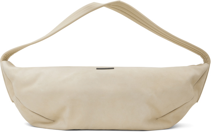 Photo: Fear of God Off-White Suede Shell Bag