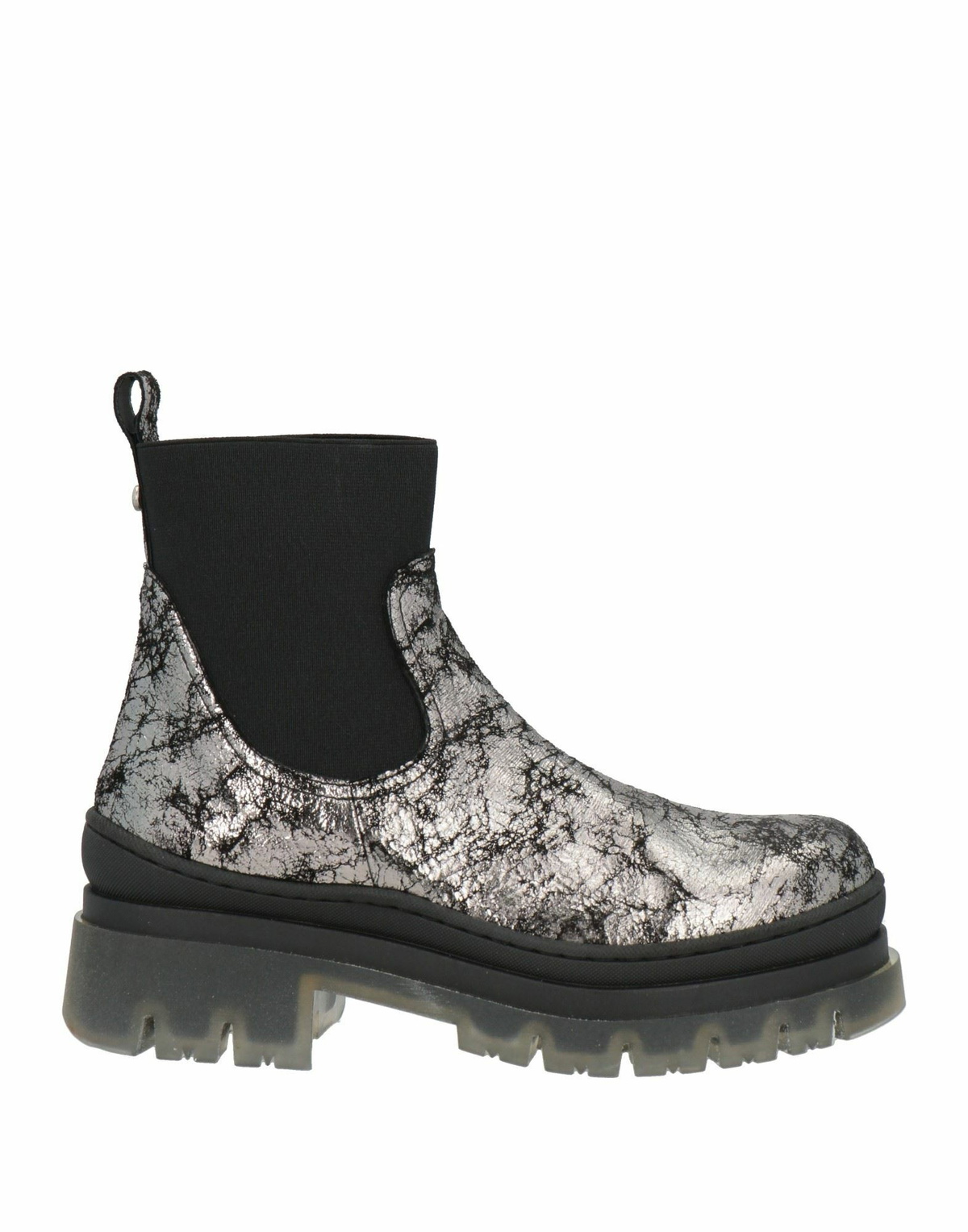 Manila Grace Womens Ankle boots in Silver