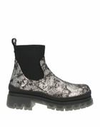 Manila Grace Womens Ankle boots in Silver