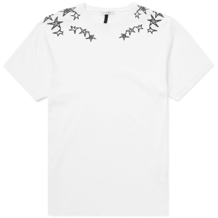 Photo: Valentino Graffiti Stars Tee White