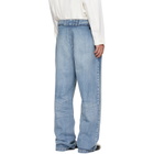 Fear of God Blue Denim Utility Jeans