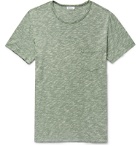 Schiesser - Rudolf Mélange Cotton T-Shirt - Green