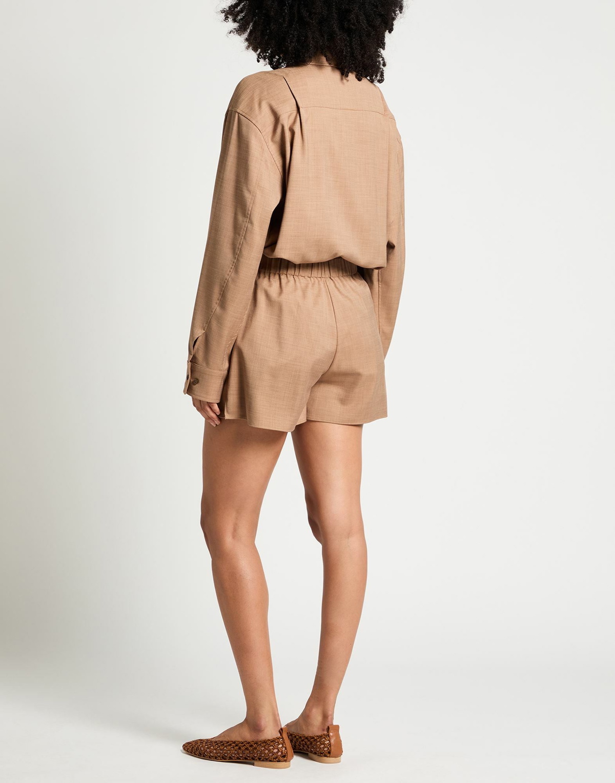 The Andamane Womens Co-ord Camel