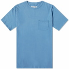 Rag & Bone Men's Miles Pocket T-Shirt in Medium Blue