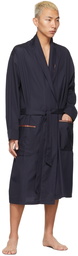 Paul Smith Navy Cotton Artist Stripe Robe