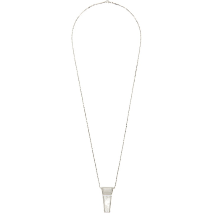 Photo: Rick Owens Crystal Trunk Charm Necklace