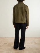 Officine Générale - Liam Suede Jacket - Green
