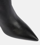 Aquazzura Matignon 75 leather ankle boots