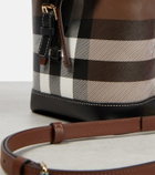 Burberry Micro checked canvas backpack