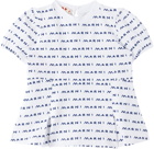 Marni Baby White All-Over Dress