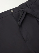 Boglioli - Straight-Leg Pleated Virgin Wool Trousers - Black