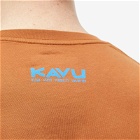 KAVU Men's Set Off T-Shirt in Red Oak