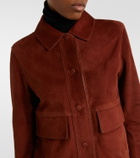 Yves Salomon Suede jacket