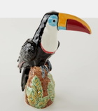 Bordallo Pinheiro Amazónia Toucan ceramic decoration