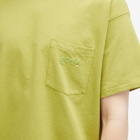 BODE Men's Embroidered Pocket T-Shirt in Green