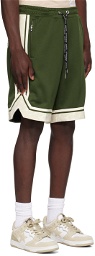 BAPE Green Drawstring Shorts
