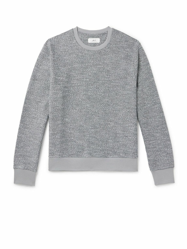 Photo: Mr P. - Cotton-Blend Jersey Sweatshirt - Gray
