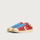 Converse Men's 1908 Pro Leather Sneaker in Molten Lava/Banana Crepe/Blue