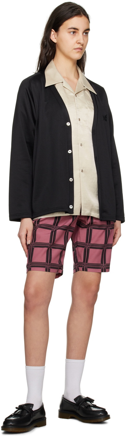NEEDLES Red Check Shorts