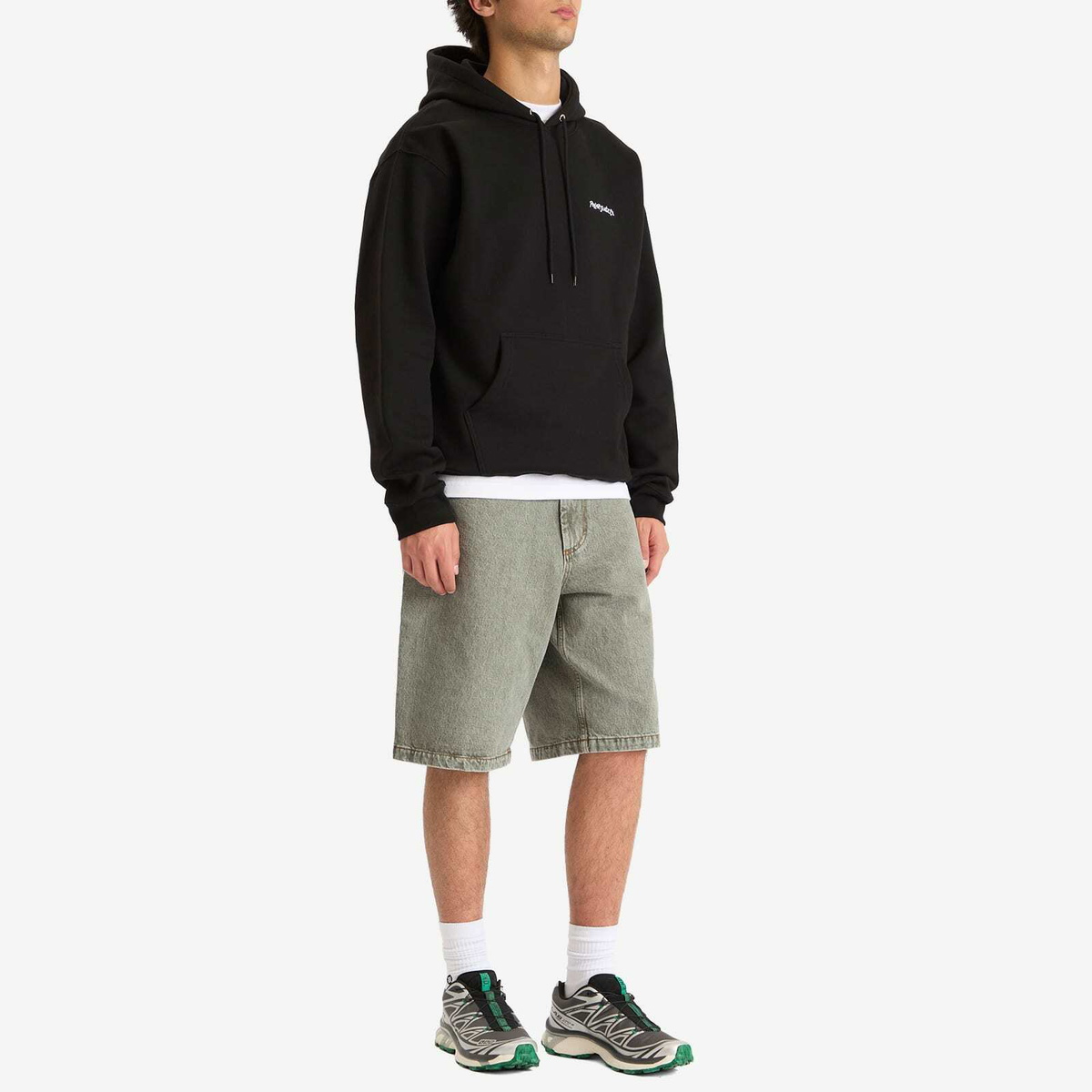 Polar Skate Co. Men's Big Boy Denim Shorts in Eucaplytus