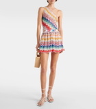 Missoni Mare High-rise printed shorts